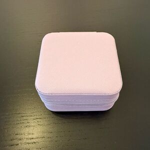NWOT Purple Travel Jewelry Box